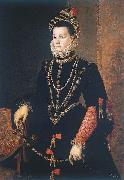 Juan Pantoja de la Cruz third wife of Philip II France oil painting artist